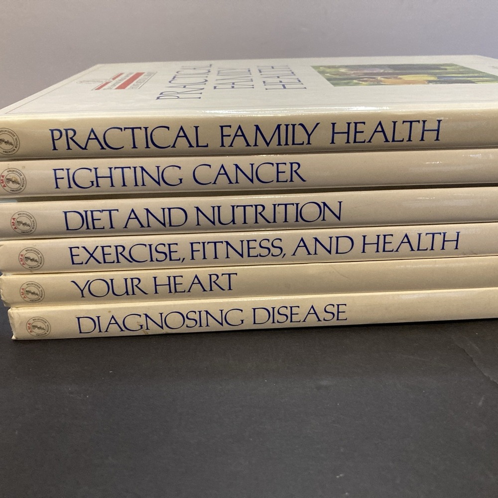 The American Medical Association Home Medical Library Set of 6 Books